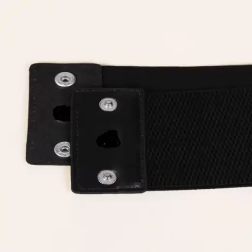 Fetish Necklac 4 Ring Out Wide Belt